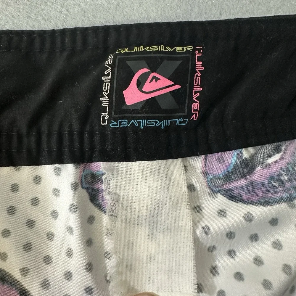 Vtg Y2K Quicksilver Board Shorts Men's Waist 37